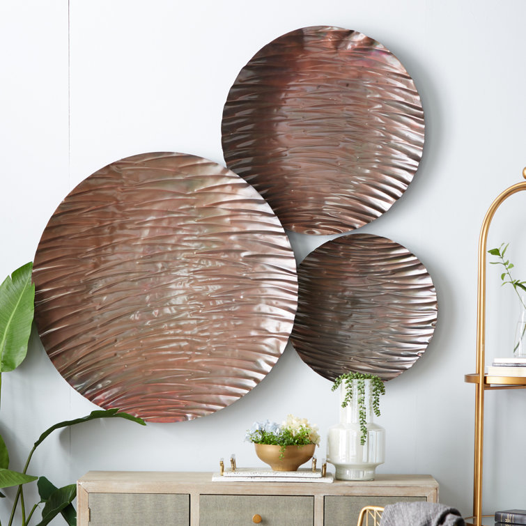 Dakota Fields 3 Piece Metal Wall Décor Set Wayfair